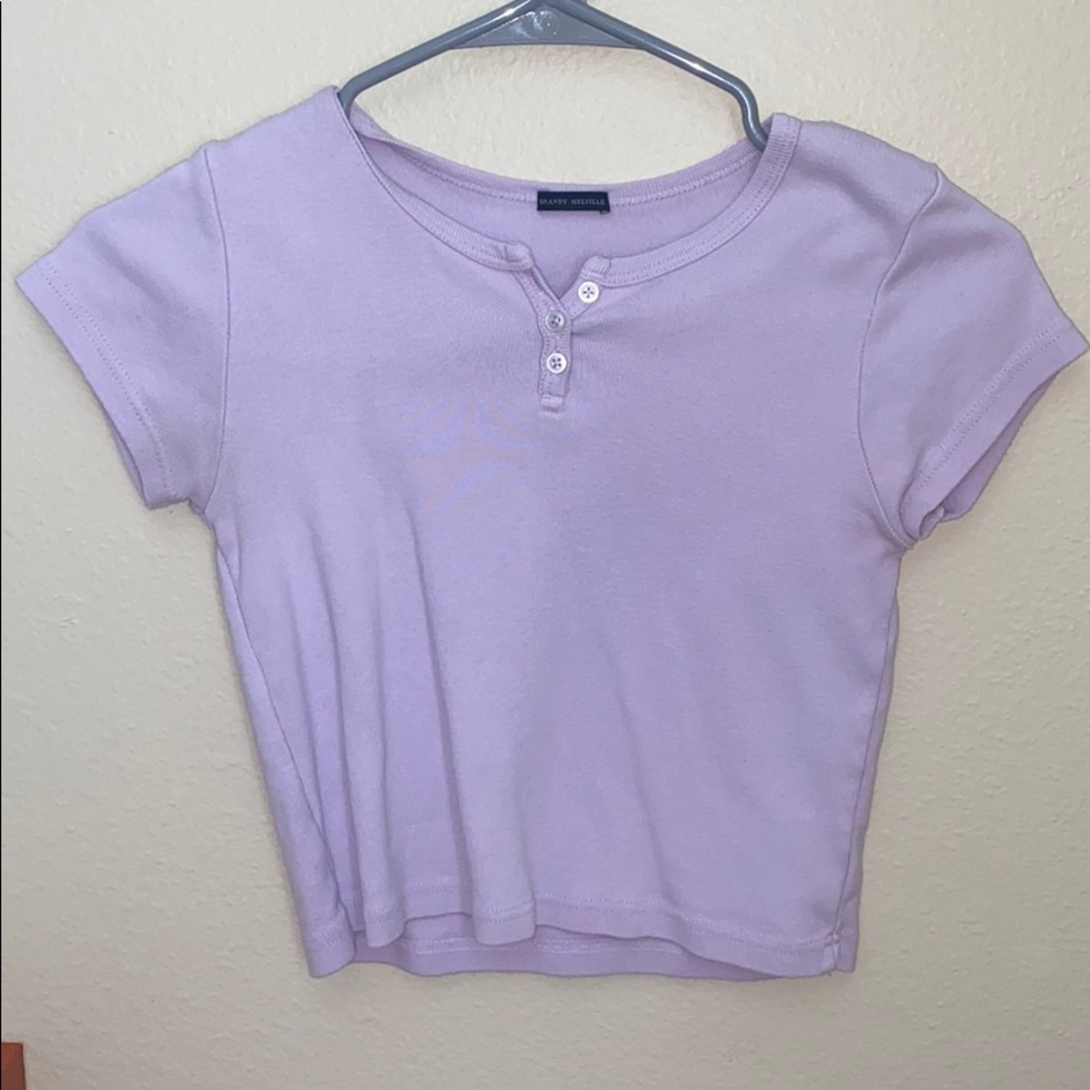 PURPLE BRANDY MELVILLE TOP